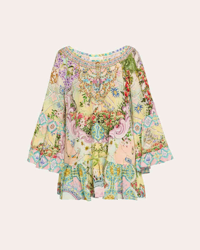 Just Coasting A-Line Frill Dress